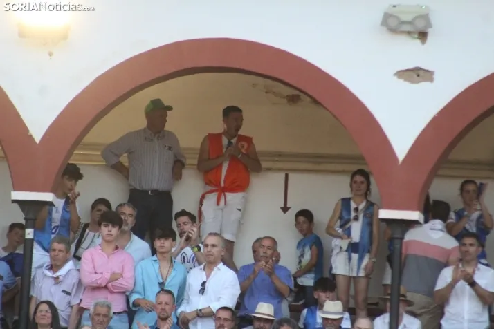 Una imagen de la lidia hoy en San Benito. /Santos Gómez
