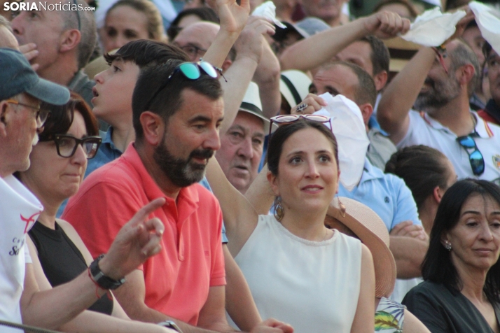 Una imagen de la lidia hoy en San Benito. /Santos Gómez