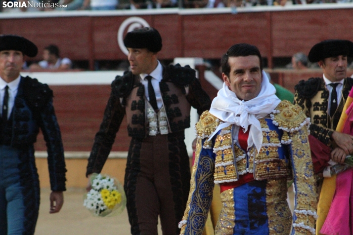 Una imagen de la lidia hoy en San Benito. /Santos Gómez