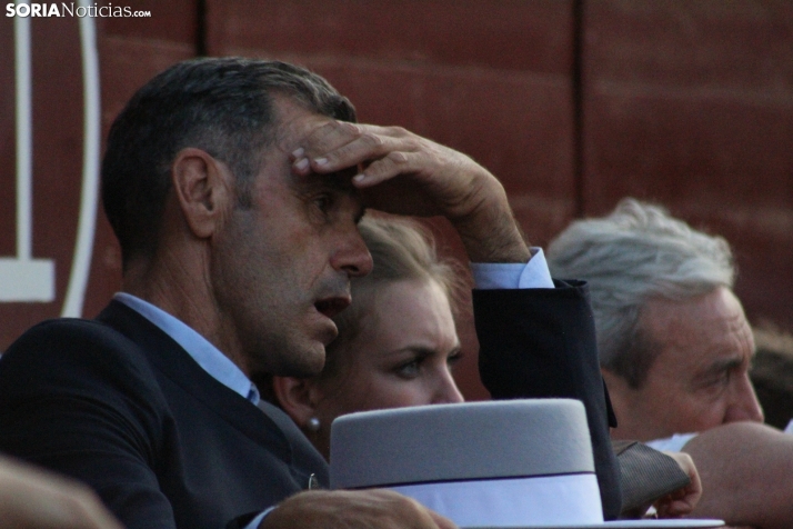 Una imagen de la lidia hoy en San Benito. /Santos Gómez