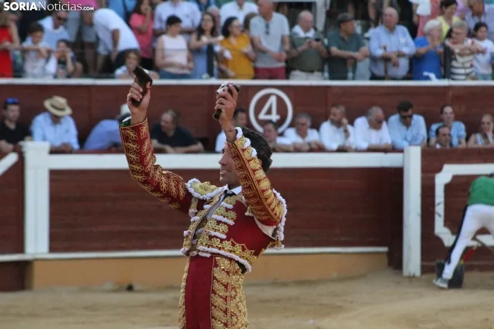 Una imagen de la lidia hoy en San Benito. /Santos Gómez