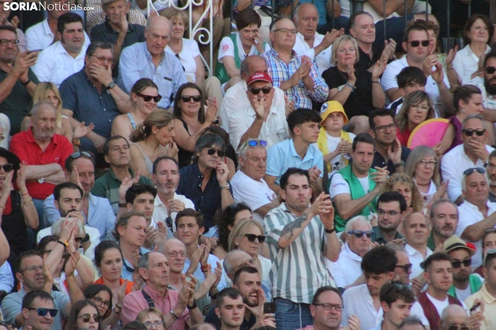 Una imagen de la lidia hoy en San Benito. /Santos Gómez
