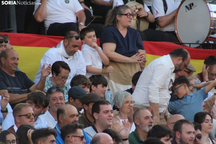 Una imagen de la lidia hoy en San Benito. /Santos Gómez