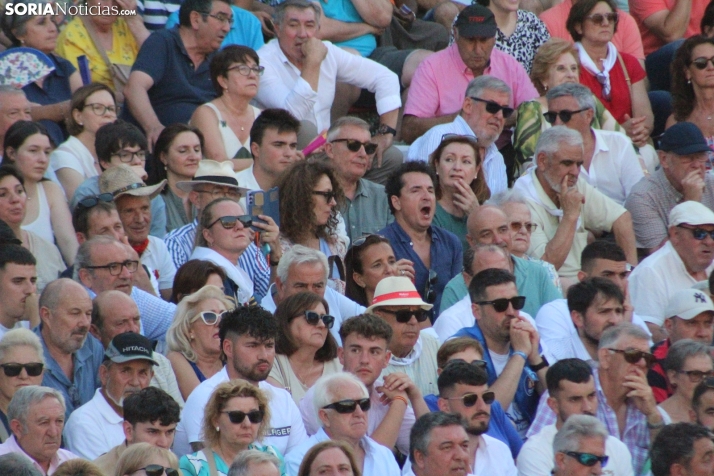 Una imagen de la lidia hoy en San Benito. /Santos Gómez