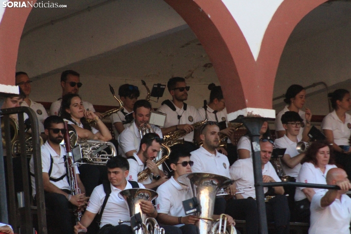 Una imagen de la lidia hoy en San Benito. /Santos Gómez