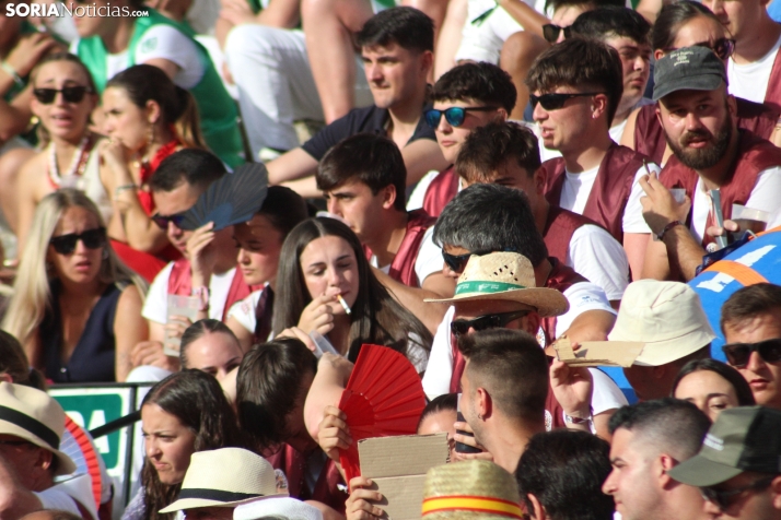 Una imagen de la lidia hoy en San Benito. /Santos Gómez