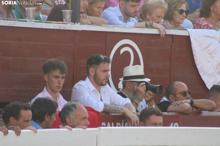 Una imagen de la lidia hoy en San Benito. /Santos Gómez