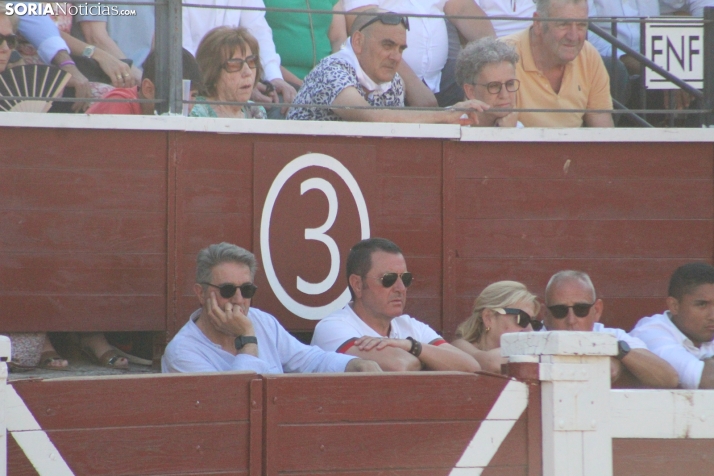 Una imagen de la lidia hoy en San Benito. /Santos Gómez