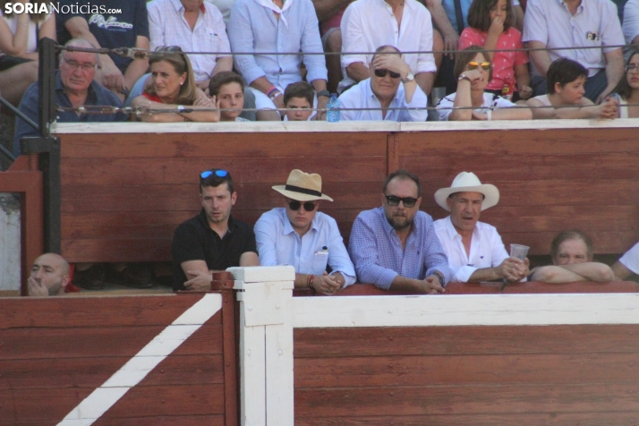 Una imagen de la lidia hoy en San Benito. /Santos Gómez