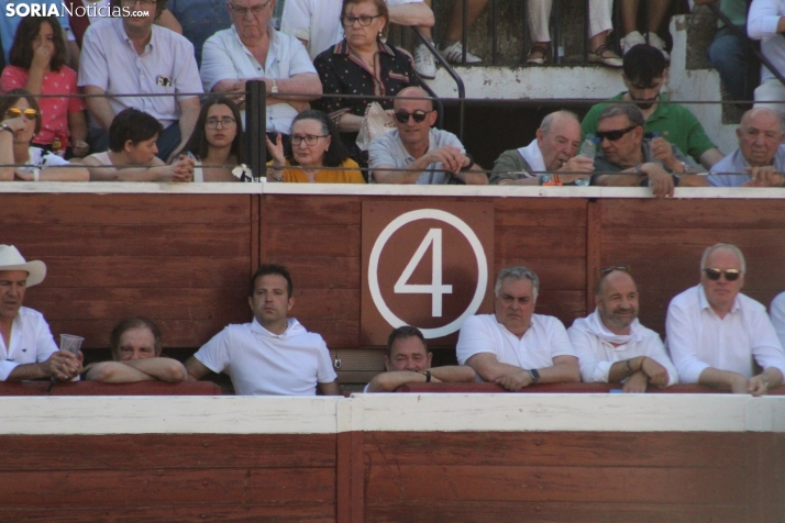 Una imagen de la lidia hoy en San Benito. /Santos Gómez