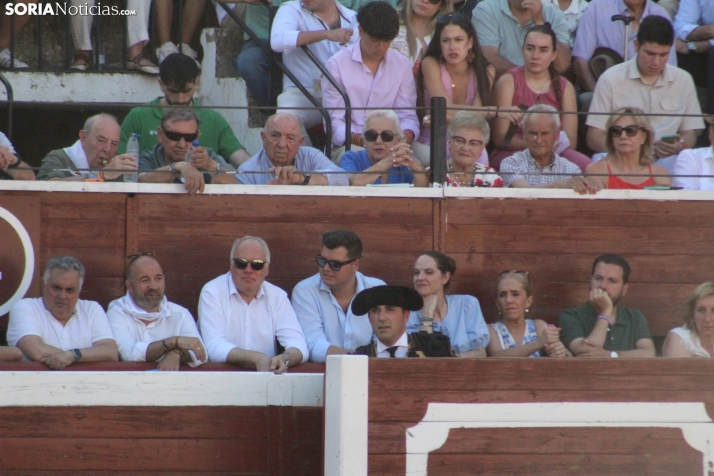 Una imagen de la lidia hoy en San Benito. /Santos Gómez