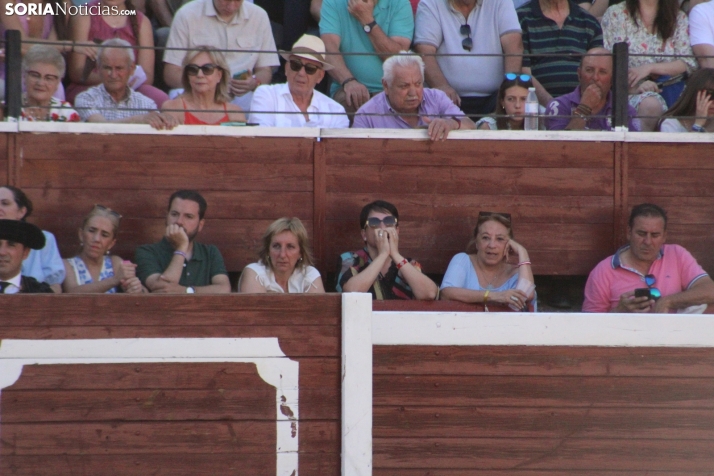 Una imagen de la lidia hoy en San Benito. /Santos Gómez