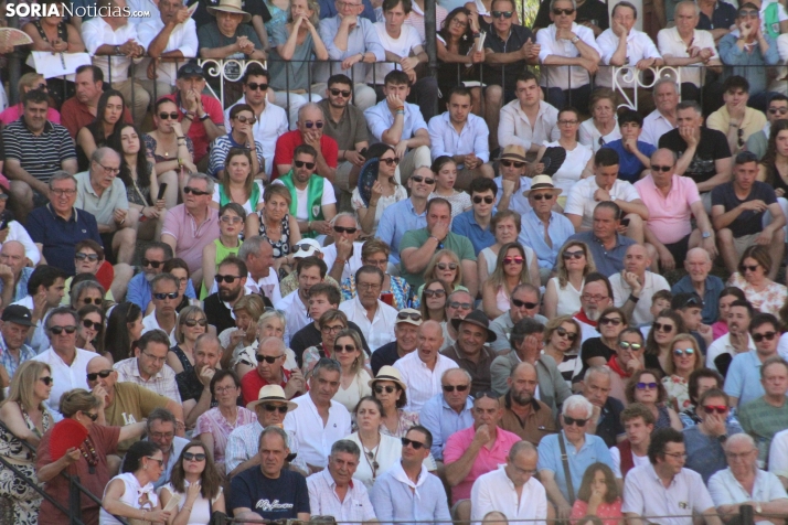 Una imagen de la lidia hoy en San Benito. /Santos Gómez
