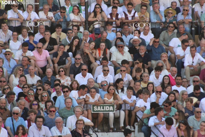 Una imagen de la lidia hoy en San Benito. /Santos Gómez