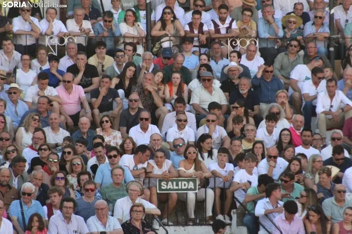 Una imagen de la lidia hoy en San Benito. /Santos Gómez