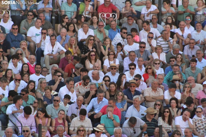 Una imagen de la lidia hoy en San Benito. /Santos Gómez