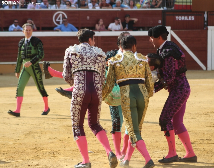 Una imagen de los toros de este Agés 2025. /Santos Gómez