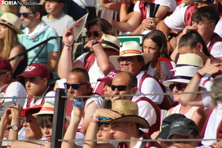Una imagen de la lidia hoy en San Benito. /Santos Gómez