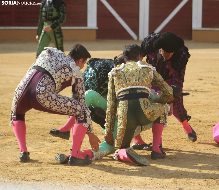 Una imagen de los toros de este Agés 2025. /Santos Gómez