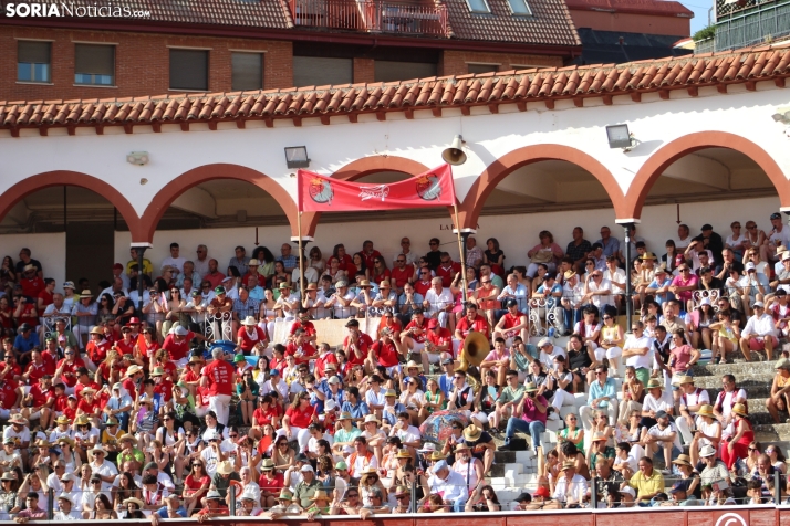 Una imagen de la lidia hoy en San Benito. /Santos Gómez