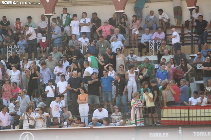 Una imagen de los toros de este Agés 2025. /Santos Gómez