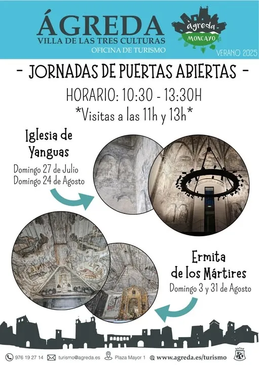 Foto 2 - De un tributo a Hombres G a visitas en la ermita: el completo fin de semana cultural de &Aacute;greda