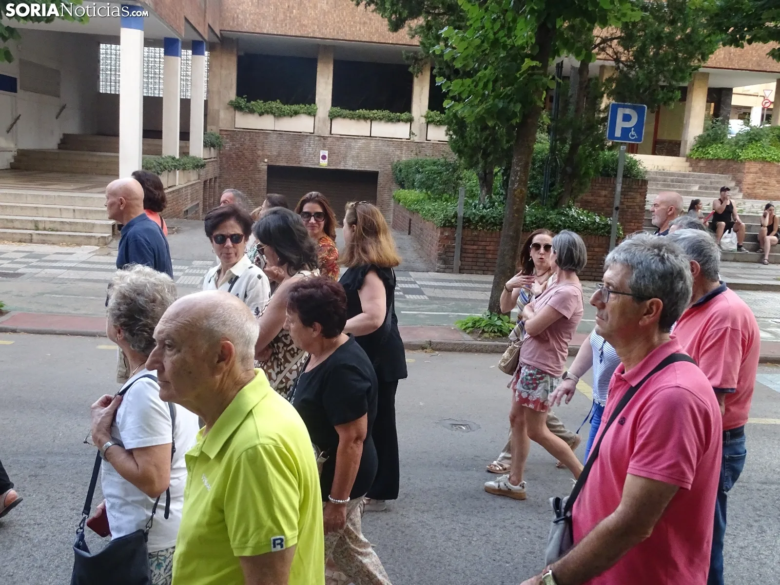 Una imagen de la manifestación de este viernes. /PC