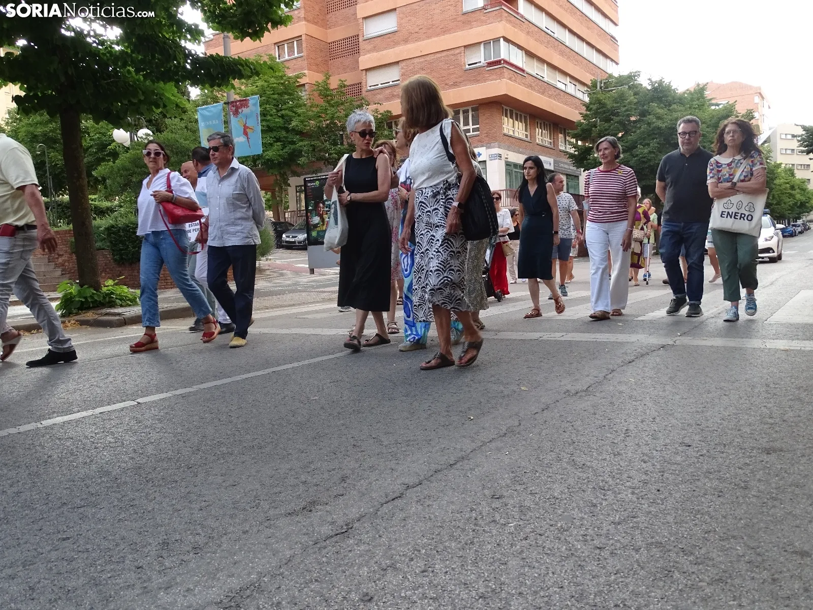 Una imagen de la manifestación de este viernes. /PC