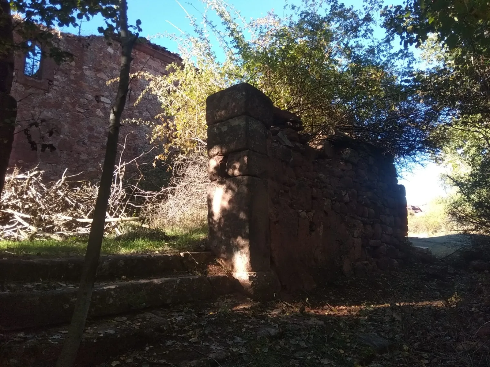 Una imagen del estado del templo. /HN