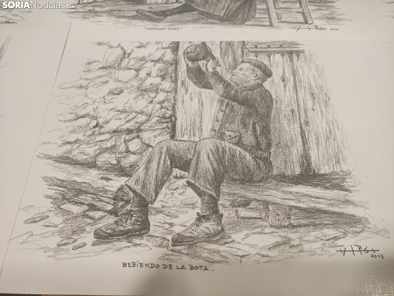 Exposición del pintor Rafael de la Rosa.