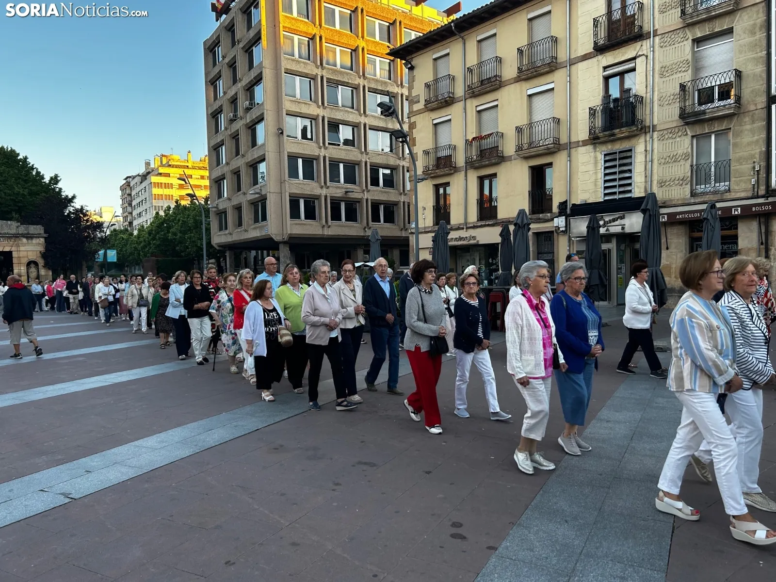 Una imagen de la plaza de Mariano Granados esta mañana de miércoles. /SN