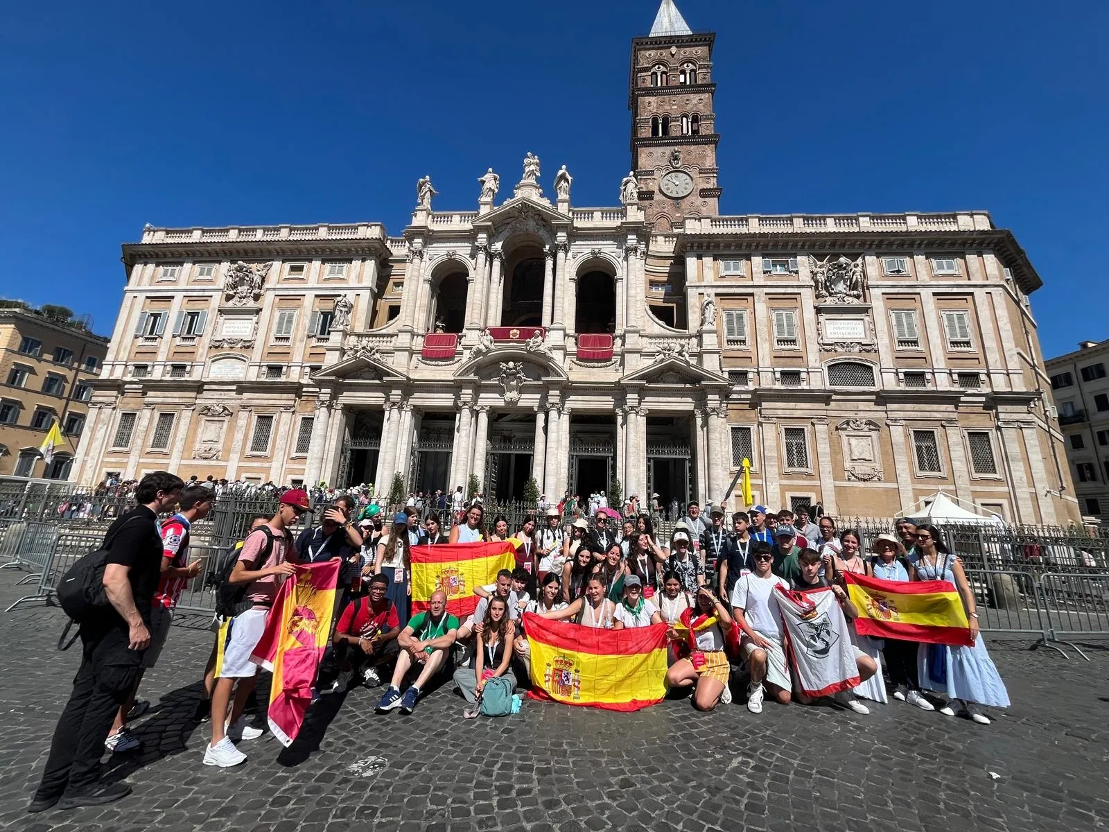 Foto 9 - Un centenar de j&oacute;venes sorianos vive en Roma el Jubileo de la Juventud
