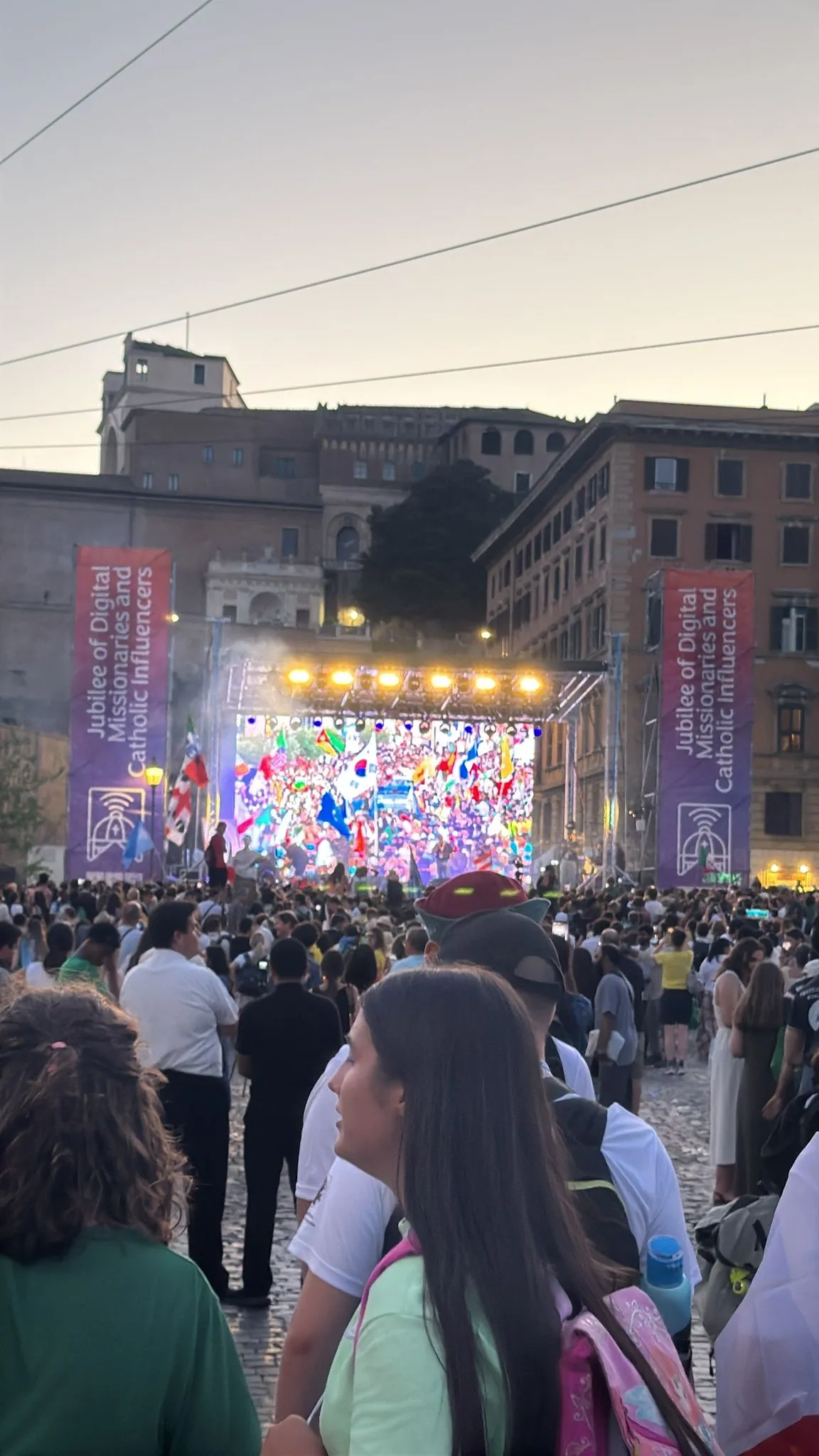 Foto 2 - Un centenar de j&oacute;venes sorianos vive en Roma el Jubileo de la Juventud