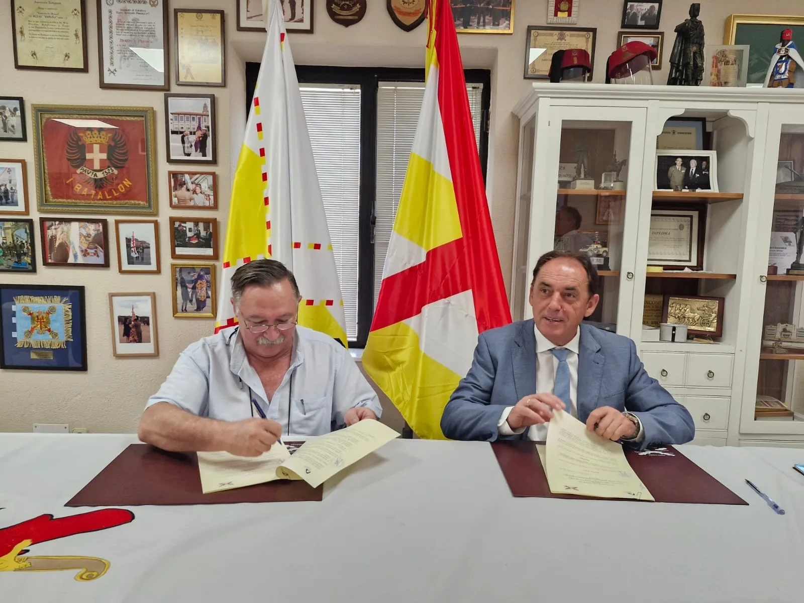 Renovación del acuerdo. /Dip.