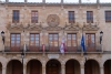 Fachada del Ayuntamiento de Soria. 