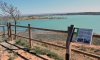 Foto 1 - El embalse de Monteagudo comienza a reducir sus reservas