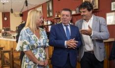 Luis Miguel González Gago visita el bar de Cubo de la Solana.