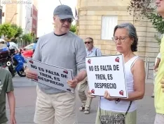 Una imagen de la manifestación de este viernes. /PC