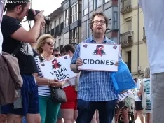 Una imagen de la manifestación de este viernes. /PC