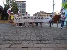 Una imagen de la manifestación de este viernes. /PC
