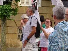 Una imagen de la manifestación de este viernes. /PC