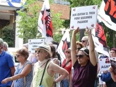 Una imagen de la manifestación de este viernes. /PC