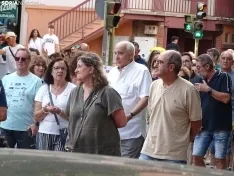 Una imagen de la manifestación de este viernes. /PC