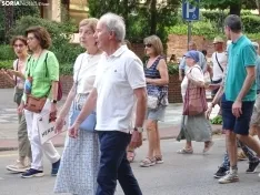 Una imagen de la manifestación de este viernes. /PC