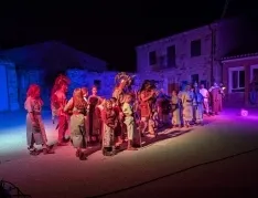 Foto 3 - Carbonera de Frentes viaja a la &eacute;poca celt&iacute;bera con la recreaci&oacute;n de un ritual funerario