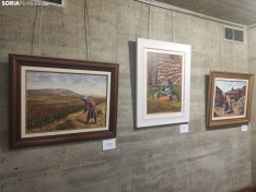 Exposición del pintor Rafael de la Rosa.