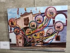 Exposición del pintor Rafael de la Rosa.