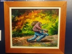 Exposición del pintor Rafael de la Rosa.