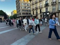 Una imagen de la plaza de Mariano Granados esta mañana de miércoles. /SN