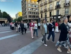Una imagen de la plaza de Mariano Granados esta mañana de miércoles. /SN
